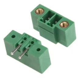 RS PRO 2 Way Pluggable Terminal Block 3.5 mm Pitch Solder Termination, 8745329-85