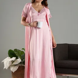 9shines Label Maxi Nightdress-image-99