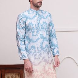 Anouk Abstract Printed Cotton Straight Kurta image 3