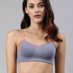 Van Heusen Solid Seamless Cups Non Padded Cami Bra-28
