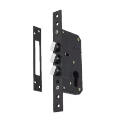 AceLine Mortise Lock Body Sliding 40 mm Steel & Brass PCB Finish-20