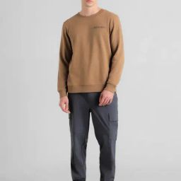 Jack & Jones Brown Regular Fit Round Neck Sweatshirt-picture-48
