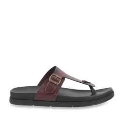 Metro Men's Brown Thong Sandals-picture-33
