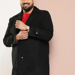 Sztori Plus Size Single-Breasted Overcoat-image-14
