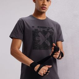 HRX by Hrithik Roshan Printed Training T-shirt-image-38