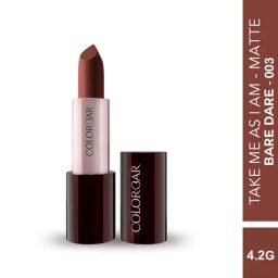 Colorbar Take Me As I Am Matte Lipstick Bare Dare-003 - 4.2 gm-23