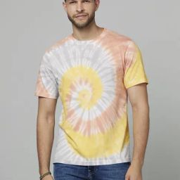 celio* Multi Cotton Regular Fit Tie - Dye T-Shirt-image-14