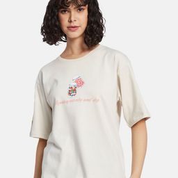 METTLE Women Printed T-shirt-image-72