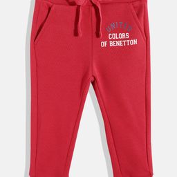 United Colors of Benetton Boys Mid-Rise Brand Logo Printed Joggers-picture-26