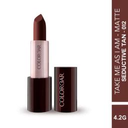Colorbar Take Me As I Am Matte Lipstick Seductive Tan-012 - 4.2 gm-14