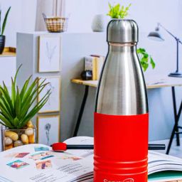 Servewell Red Stainless Steel Vacuum Bottle (500 ml)-47