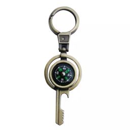 Jharjhar Gold Silver Color Kay Compass Key Chain (A) JV-092-40