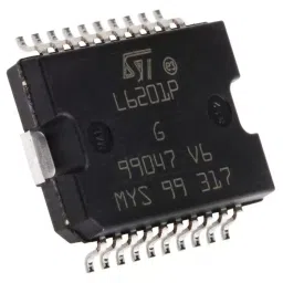 Stmicroelectronics Brushed Motor Driver IC 48 V 4 Amp 20 Pin PowerSO, L6201PS-6