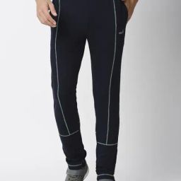 Fitz Deep Navy Slim Fit Printed Trackpants-image-81