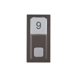 Legrand Bell Call Indicator Myrius Charcoal Grey 1 Module, 6794 49-48