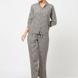 ESTERIA Conversational Printed Night Suit-image-6