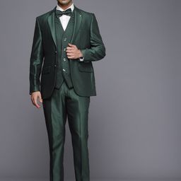 Raymond Single Breasted 3-Piece Party Wear Suit-picture-30
