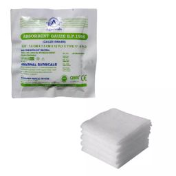 Agarwals Absorbent Gauze Swabs Sterile 5 pcs 12 ply 7.5x7.5 cm, AS - NTM - 26 (Pack of 20)-image-85