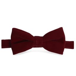 Peter England Maroon Bow Tie-image-100