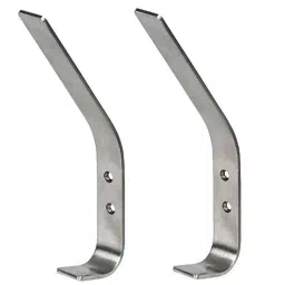 Screw Tight T180602SS-2 Stainless Steel Brushed Hook (Pack of 2)-image-91
