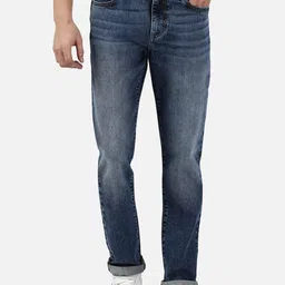 Passion Men Mid-Rise Light Fade Stretchable Cotton Jeans-image-64