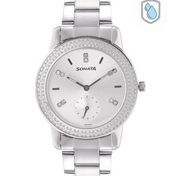 Sonata Women Bracelet Style Straps Analogue Watch 8165SM02-image-19