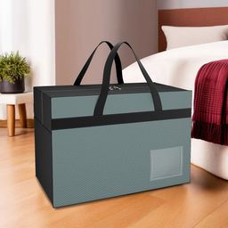 Kuber Industries Grey Set of 1 Water Resistant Multi-Utility Organisers-7