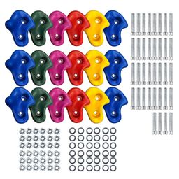 REZNOR Rock Climbing Wall Holds Play Set Multicolour Pack of 18-13