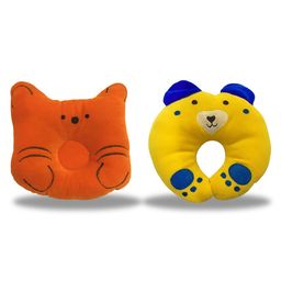 Chinmay Kids Cotton Toons & Characters Baby Pillow Pack of 2 - Orange, Yellow-image-99