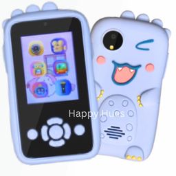 Happy Hues Digital Camera for Kids with HD Video- 1080P & 2.4inch IPS Screen -Camera Toy with Filters-Frames & in-Built Games for Kids-Dinosaur-19