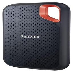 Sandisk Extreme Portable External SSD 2TB , HW Encryption, Compatible with PC,MAC & TypeC Smartphone ,Black Color-88