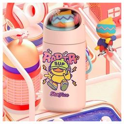 StarAndDaisy Smart Kids School Water Bottle SUS Insulated Thermos, Yellow 280 ml-image-93