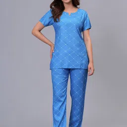 Bachuu Women Printed Night suit-image-85