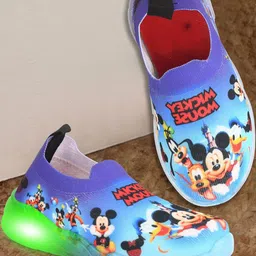 ELECANT Kids Mickey & Friends Printed With LED Lights Sneakers-picture-17