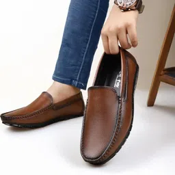 Bonexy Men Tan Canvas Sneakers-image-71