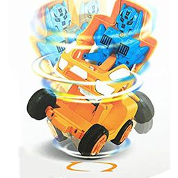 AKN TOYS Plastic Friction Control Converting Car to Robot Pack of 2 (Color May Vary) image 3