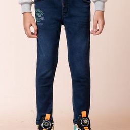 AFLASH Boys Denim Super High-Rise Light Fade Jeans-image-11