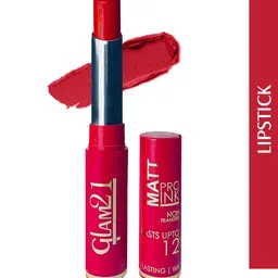 GLAM21 Matte Pro Ink Non Transfer Lipstick 3g-  Fiery Red-04-48