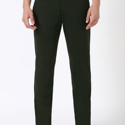 Peter England Men Super Slim Fit Formal Trousers-image-37