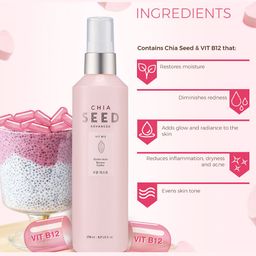The Face Shop Chia Seed Range Vit B12 Hydro Mist 165 ml image 3