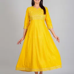 Radhika Fashion Print A-Line Maxi Dress-picture-18