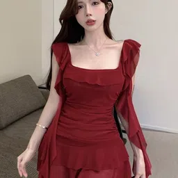 StyleCast Women Casual Bodycon Mini Dress-image-27