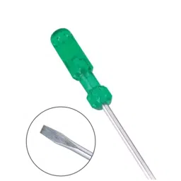 Ajay Tool 10x250 mm Size 10x1.5 mm Tip Dimension Chrome Plated Steel Flat Tip Screw Driver, AJ 928-image-73