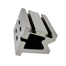 A.D INTERNATIONAL Heavy Duty Precision Graded Vee Angle Plates Cast Iron Body T Slotted Size 3 inch X 3 inch X 5 inch (75 X 75 X 125 mm), DM-LQE0-9A55-14
