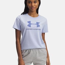 UNDER ARMOUR Brand Logo Printed Loose Fit Big T-shirt-31