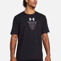 UNDER ARMOUR Relaxed Fit Brand Logo Printed Basketball T-shirt-image-51