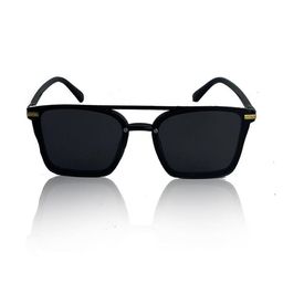 Arzonai Unisex Black Lens & Black Rectangle Sunglasses with UV Protected Lens-picture-11