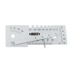 Insize Hardened Steel Welding Gage for Measuring Misalignment Length Thickness Gap, 4848-1-35