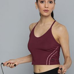 Puma dryCELL Studio Ultrabare Shoulder Straps Tight Fitted Training Crop Top-image-76