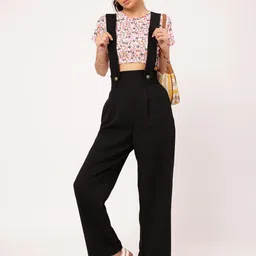 DressBerry Urban Utility Trousers with Suspenders-image-94